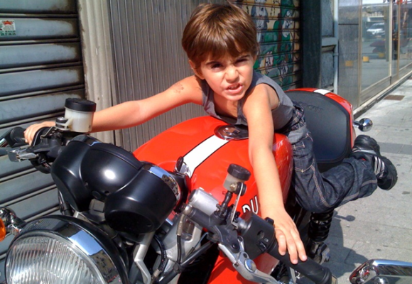 DAD, WILL YOU GIVE ME A MOTORBIKE?